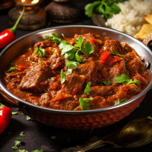 Lamb Jhalfrezi, Hot